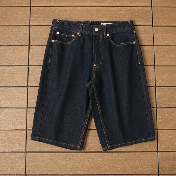 evisu denim shorts