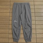 evisu gray basic sweatpant