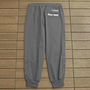 evisu gray basic sweatpant