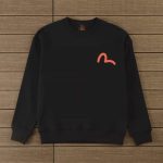 evisu heritage & co black sweatshirt