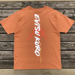 evisu kuro orange shirt