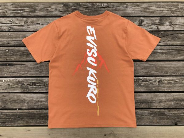 evisu kuro orange shirt