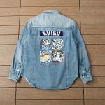 evisu sky blue denim jacket