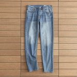 evisu sky blue jeans